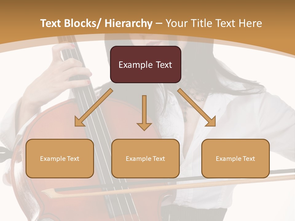 Shirt Beauty Portrait PowerPoint Template