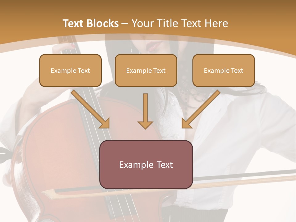 Shirt Beauty Portrait PowerPoint Template