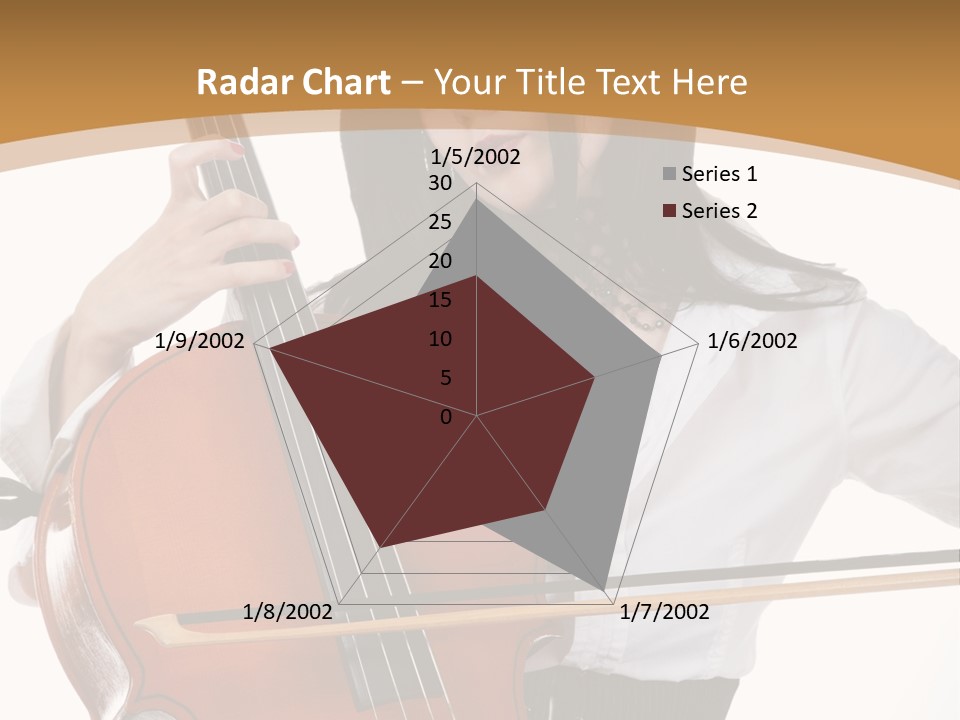 Shirt Beauty Portrait PowerPoint Template