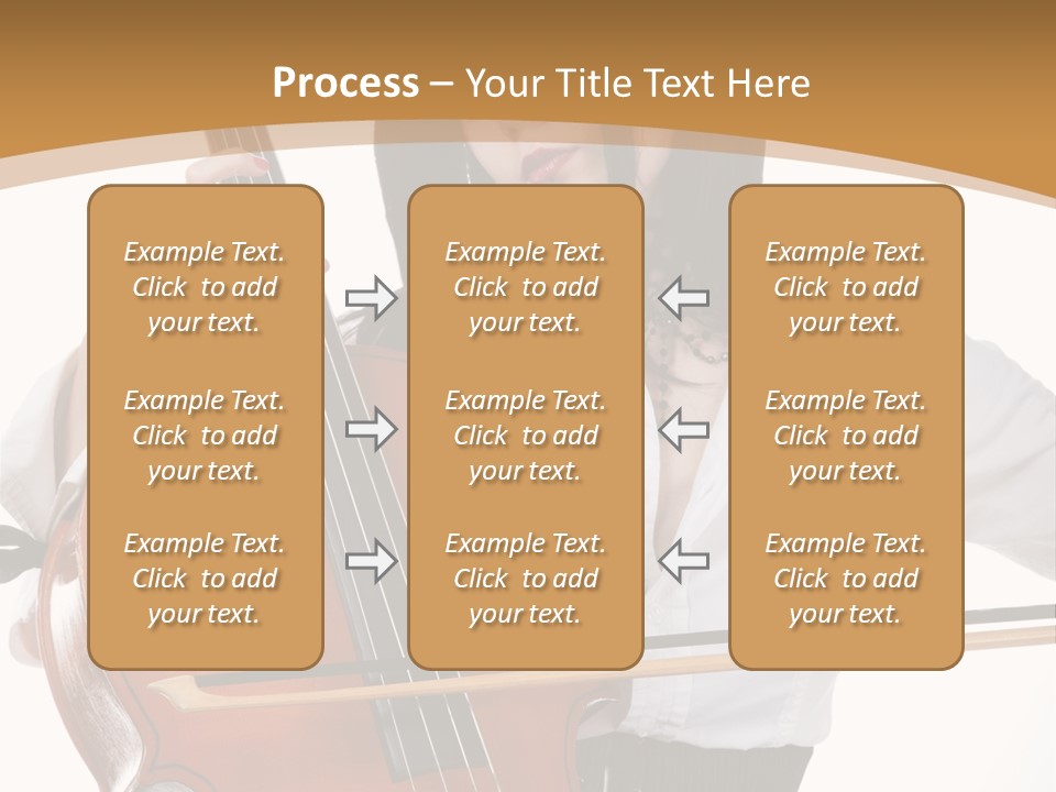 Shirt Beauty Portrait PowerPoint Template