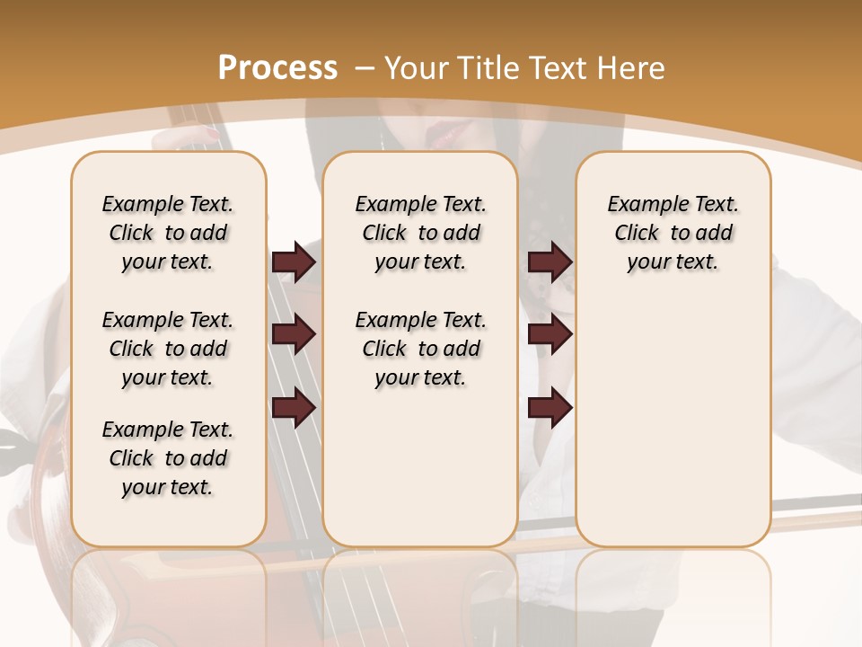 Shirt Beauty Portrait PowerPoint Template