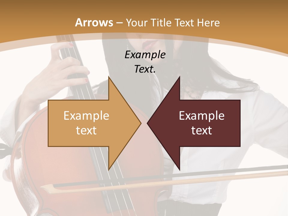 Shirt Beauty Portrait PowerPoint Template