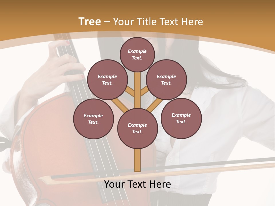 Shirt Beauty Portrait PowerPoint Template