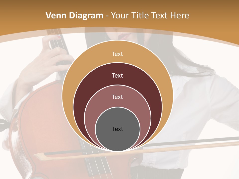 Shirt Beauty Portrait PowerPoint Template