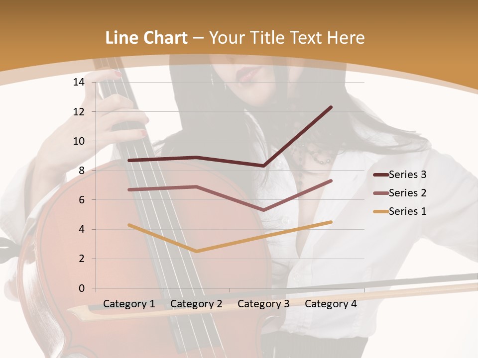 Shirt Beauty Portrait PowerPoint Template
