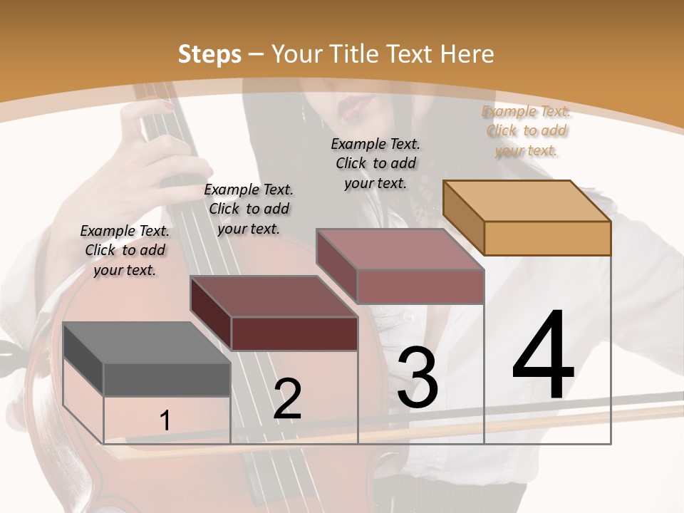 Shirt Beauty Portrait PowerPoint Template