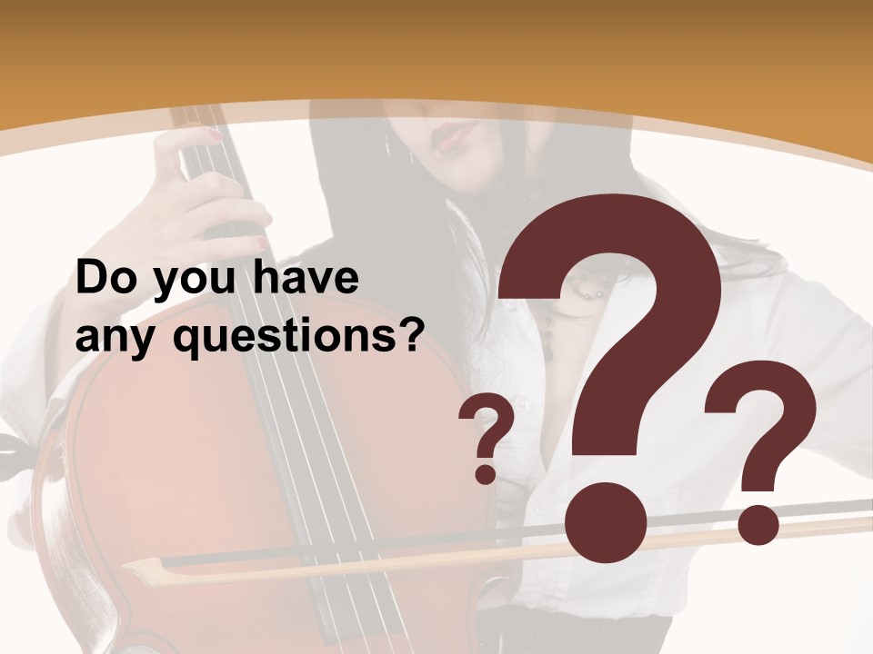 Shirt Beauty Portrait PowerPoint Template