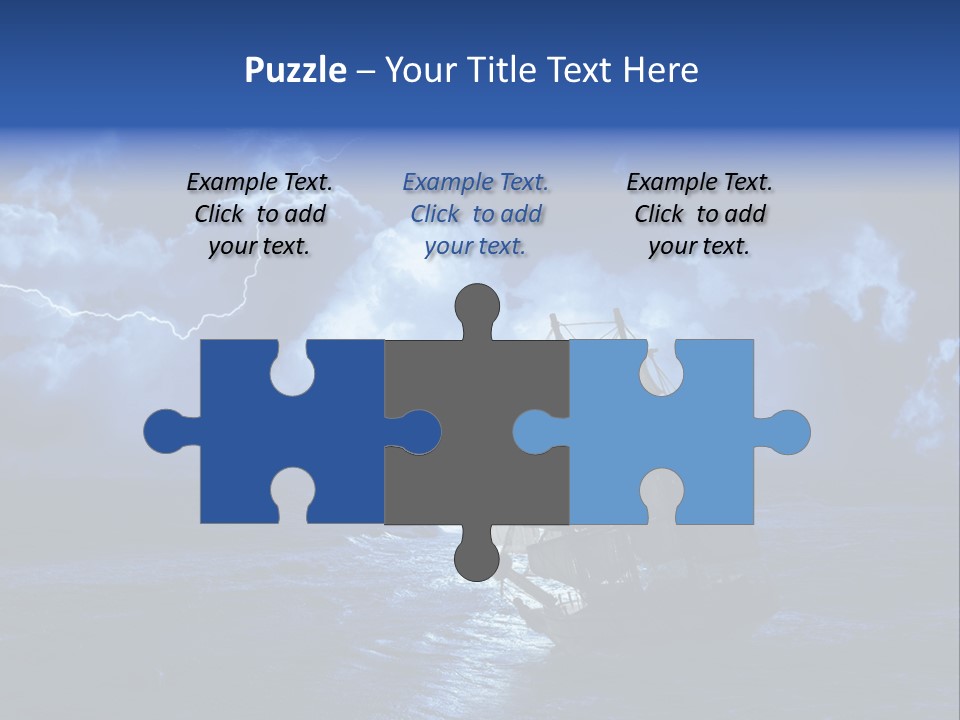 Exploration Magnitude Horizon PowerPoint Template