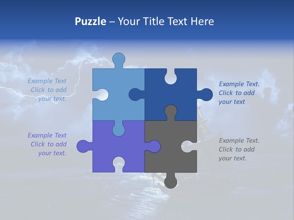 Exploration Magnitude Horizon PowerPoint Template