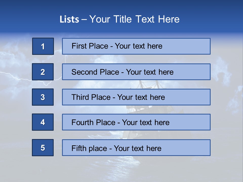 Exploration Magnitude Horizon PowerPoint Template