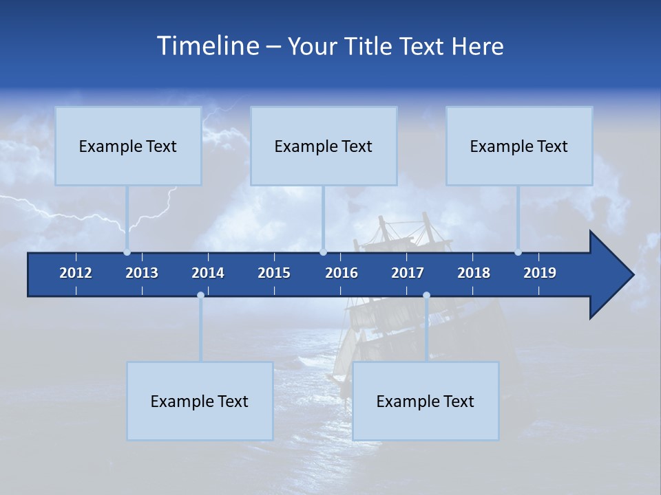 Exploration Magnitude Horizon PowerPoint Template