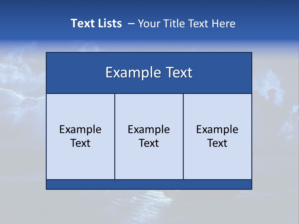 Exploration Magnitude Horizon PowerPoint Template