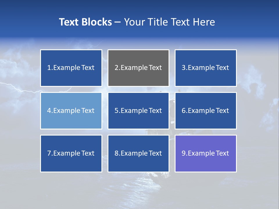 Exploration Magnitude Horizon PowerPoint Template