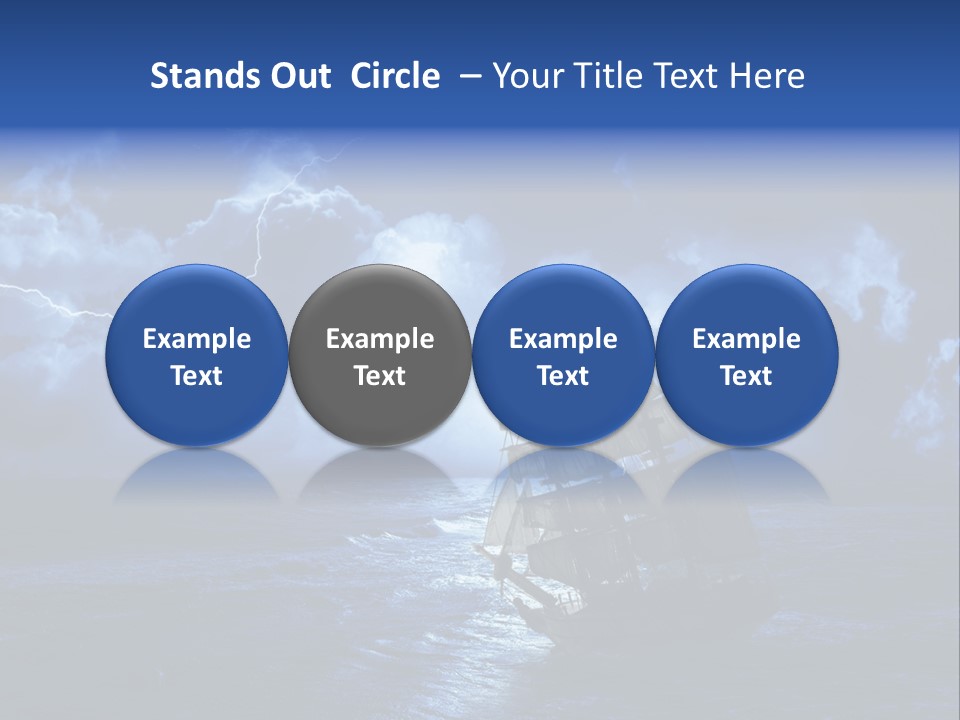 Exploration Magnitude Horizon PowerPoint Template