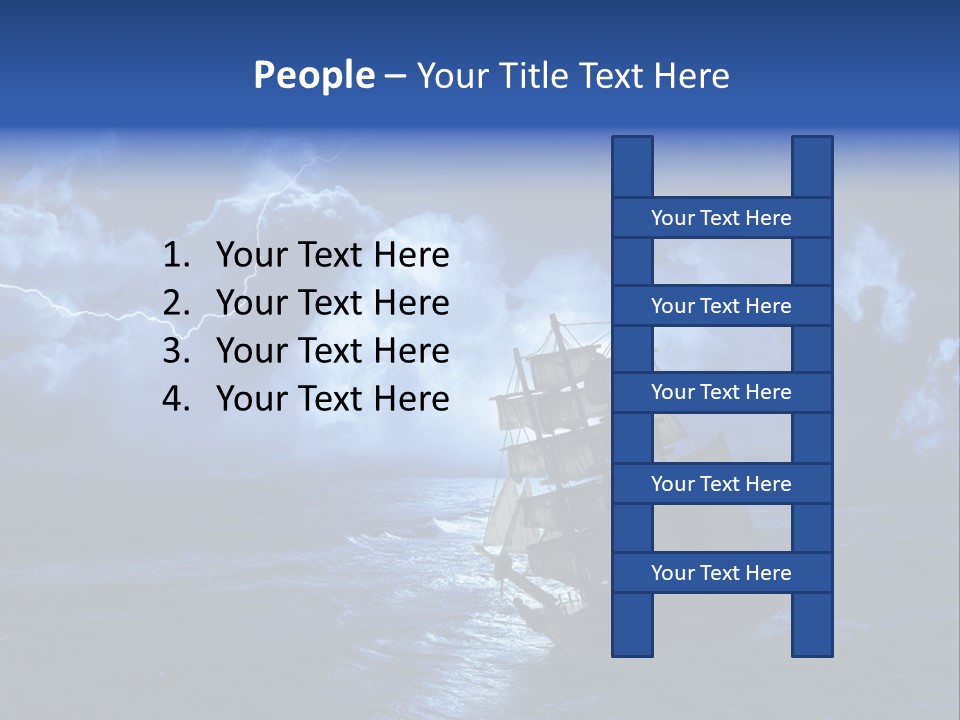 Exploration Magnitude Horizon PowerPoint Template
