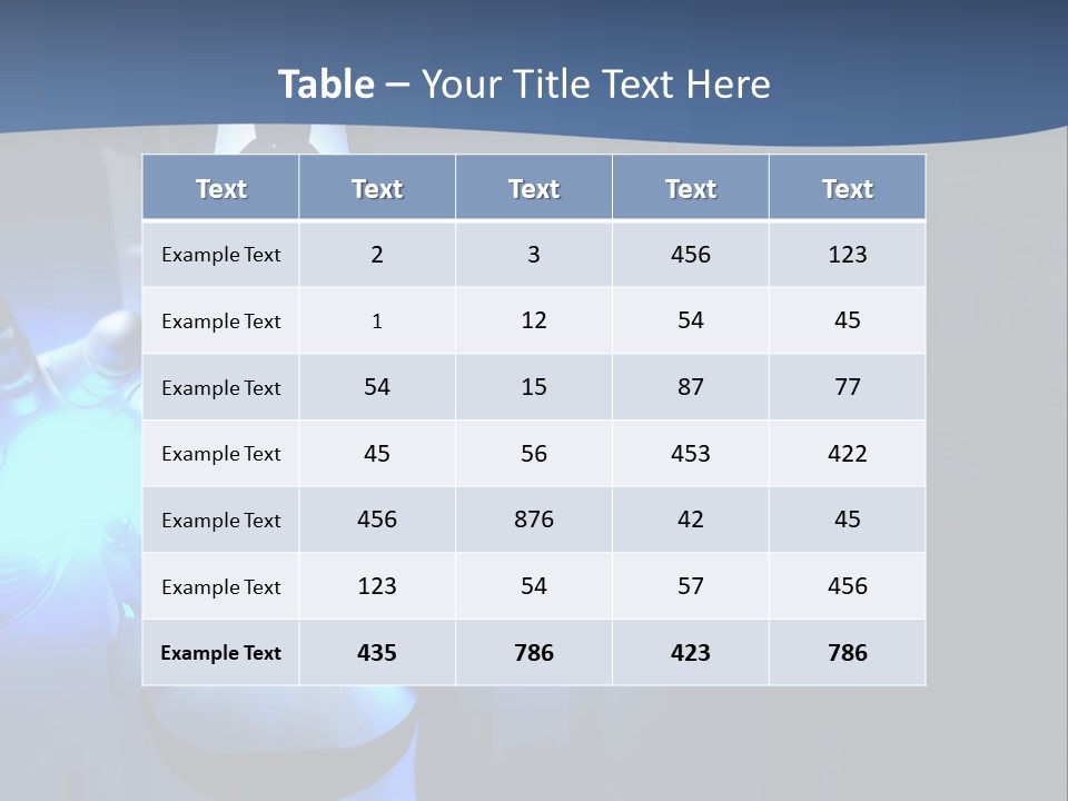 Humanoid Future Warrior PowerPoint Template