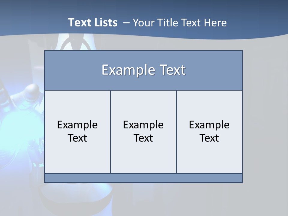 Humanoid Future Warrior PowerPoint Template