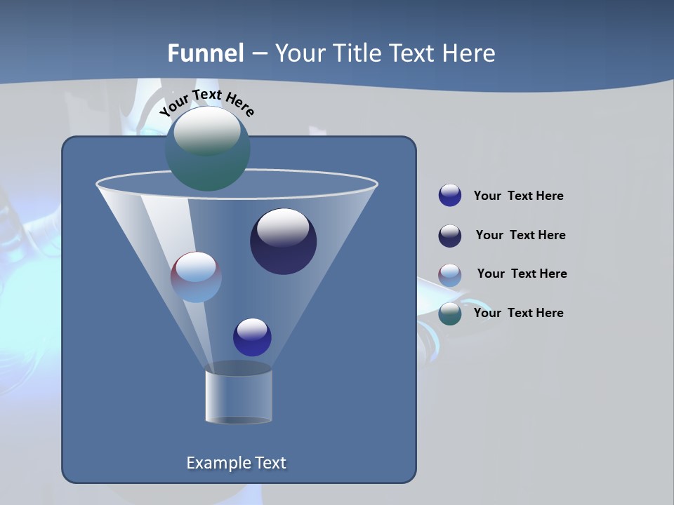 Humanoid Future Warrior PowerPoint Template