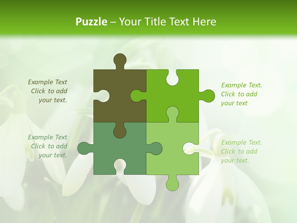 Holiday Tiny Botanical PowerPoint Template