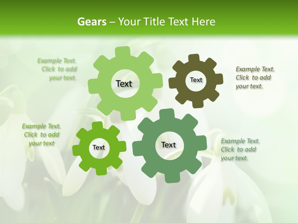 Holiday Tiny Botanical PowerPoint Template