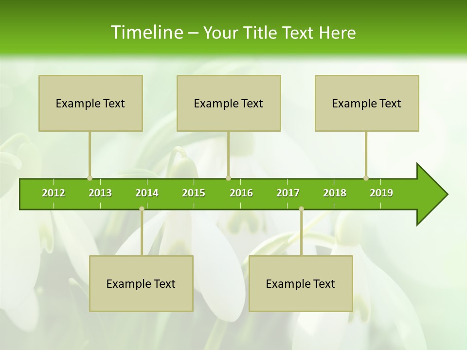Holiday Tiny Botanical PowerPoint Template