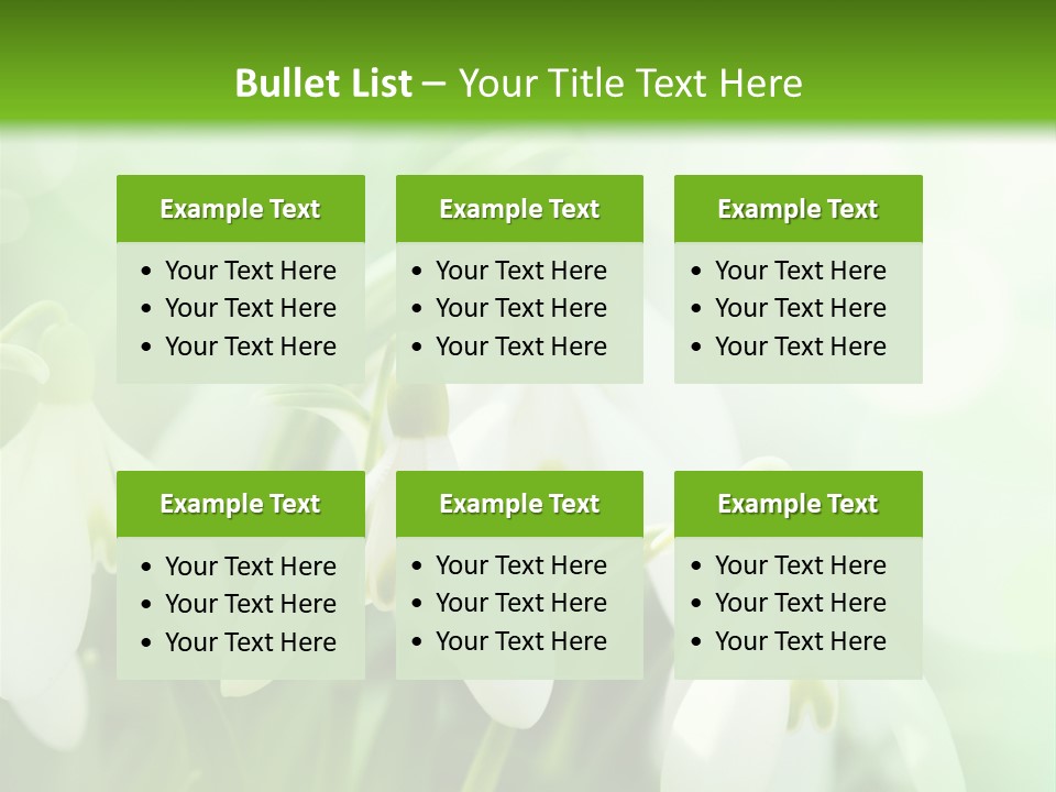 Holiday Tiny Botanical PowerPoint Template