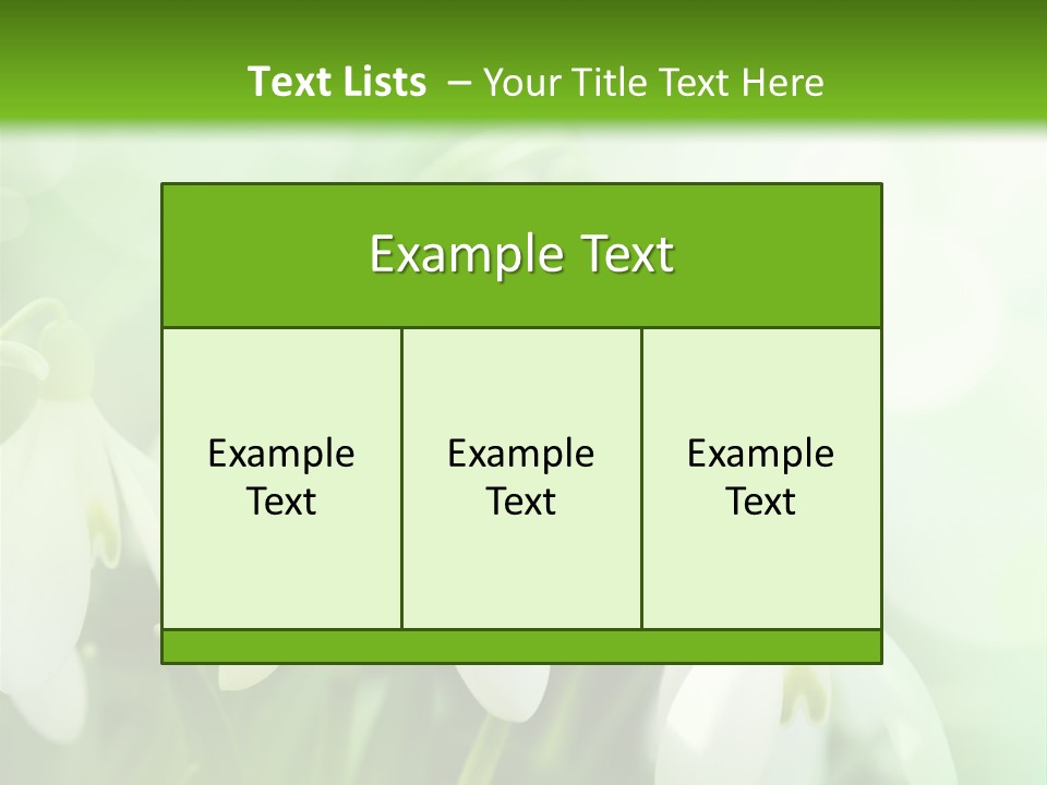 Holiday Tiny Botanical PowerPoint Template