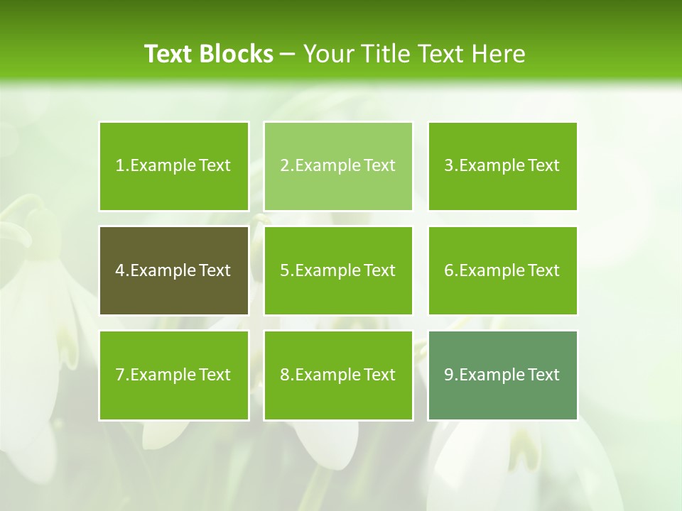 Holiday Tiny Botanical PowerPoint Template