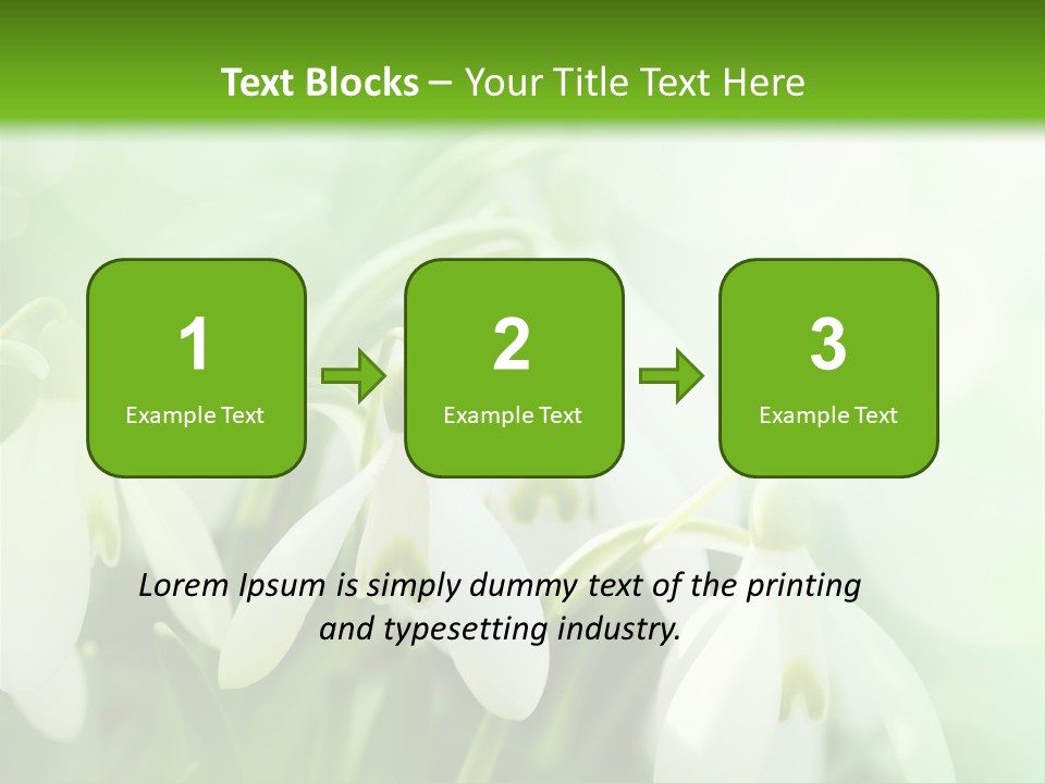 Holiday Tiny Botanical PowerPoint Template