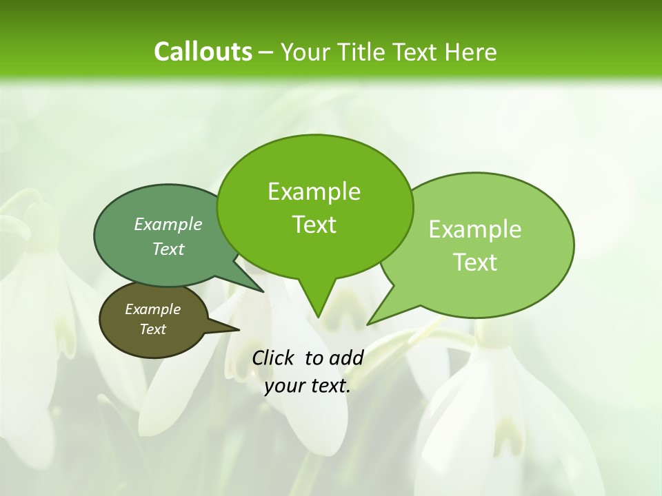 Holiday Tiny Botanical PowerPoint Template