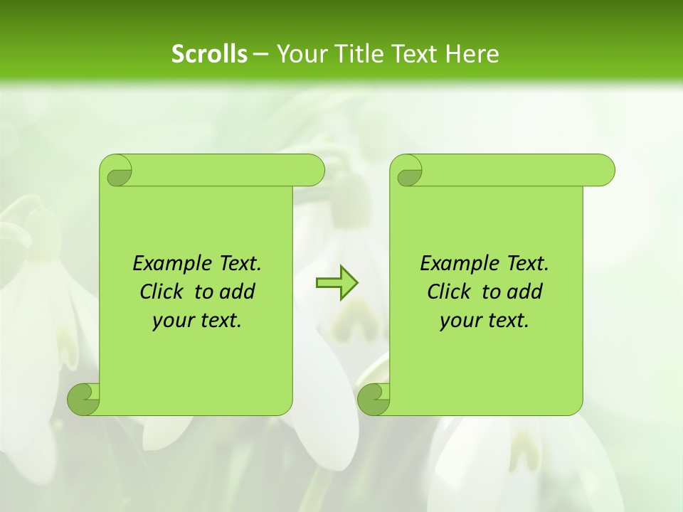 Holiday Tiny Botanical PowerPoint Template