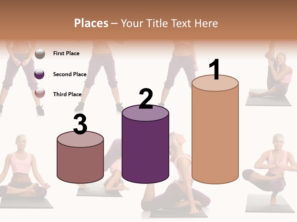 Pretty Female Strong PowerPoint Template