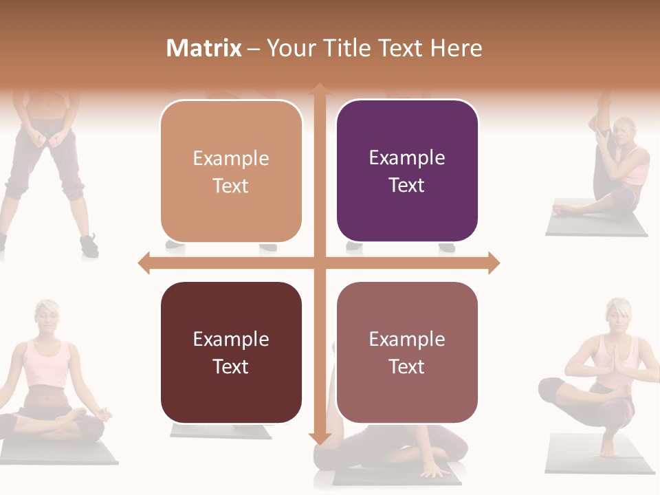 Pretty Female Strong PowerPoint Template