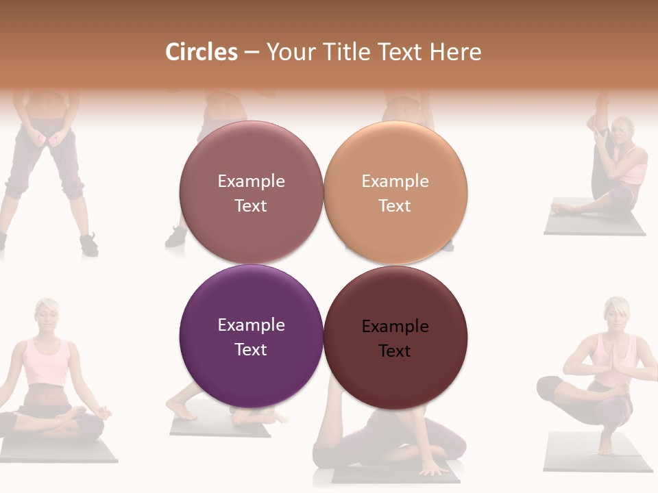 Pretty Female Strong PowerPoint Template