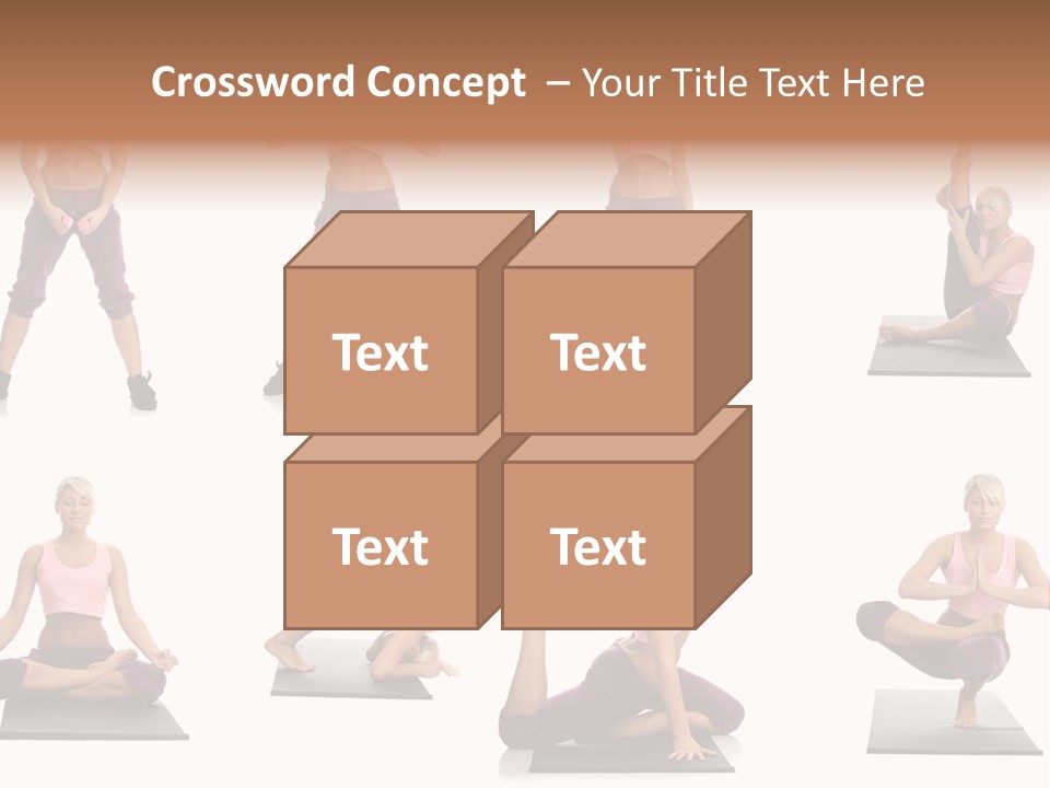 Pretty Female Strong PowerPoint Template