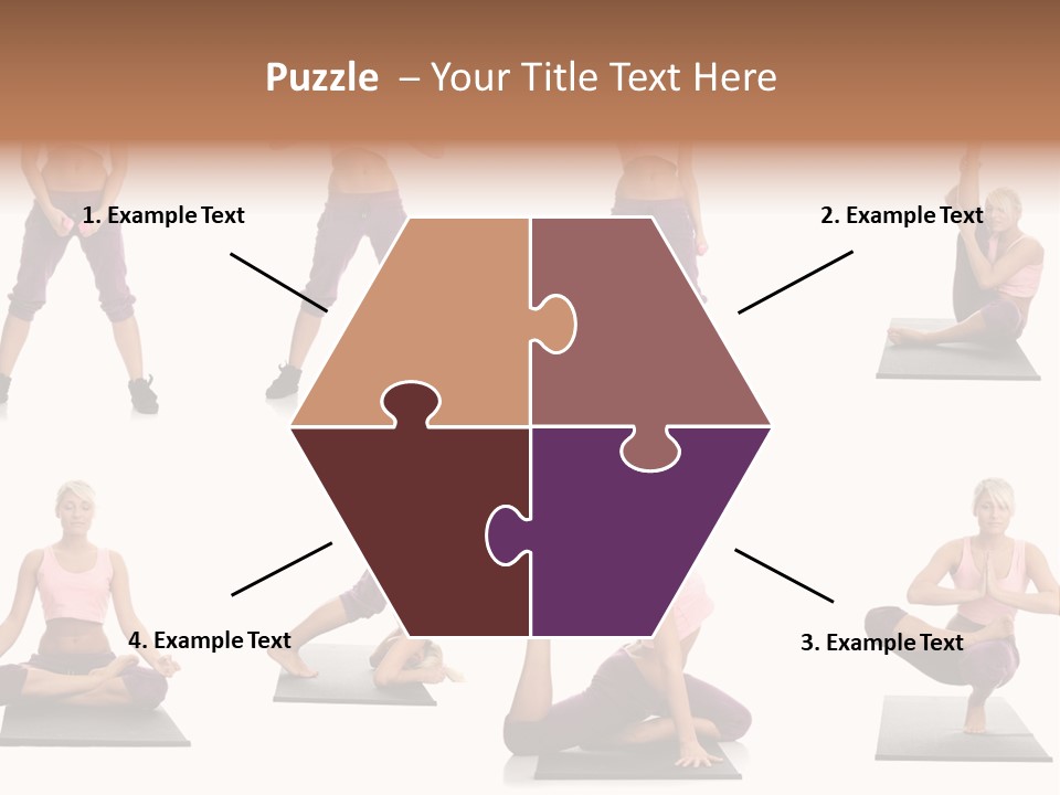 Pretty Female Strong PowerPoint Template