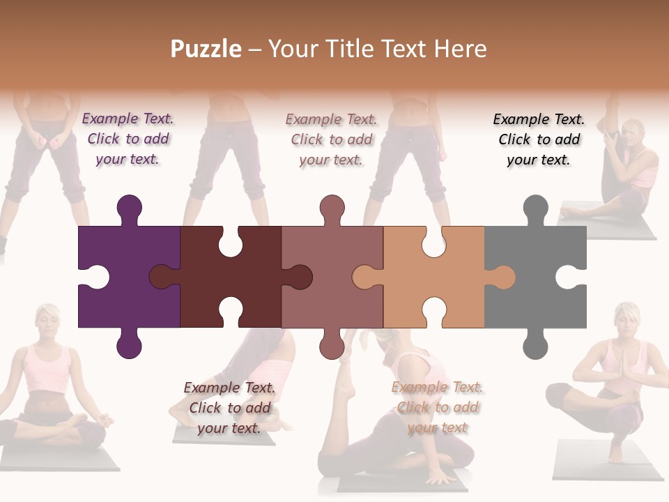 Pretty Female Strong PowerPoint Template