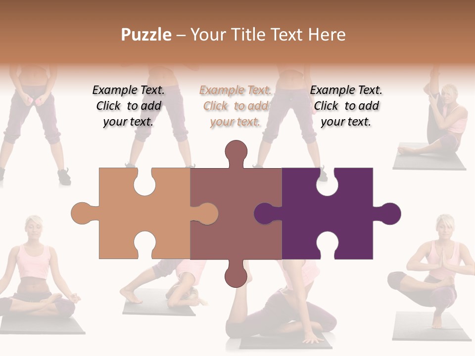 Pretty Female Strong PowerPoint Template