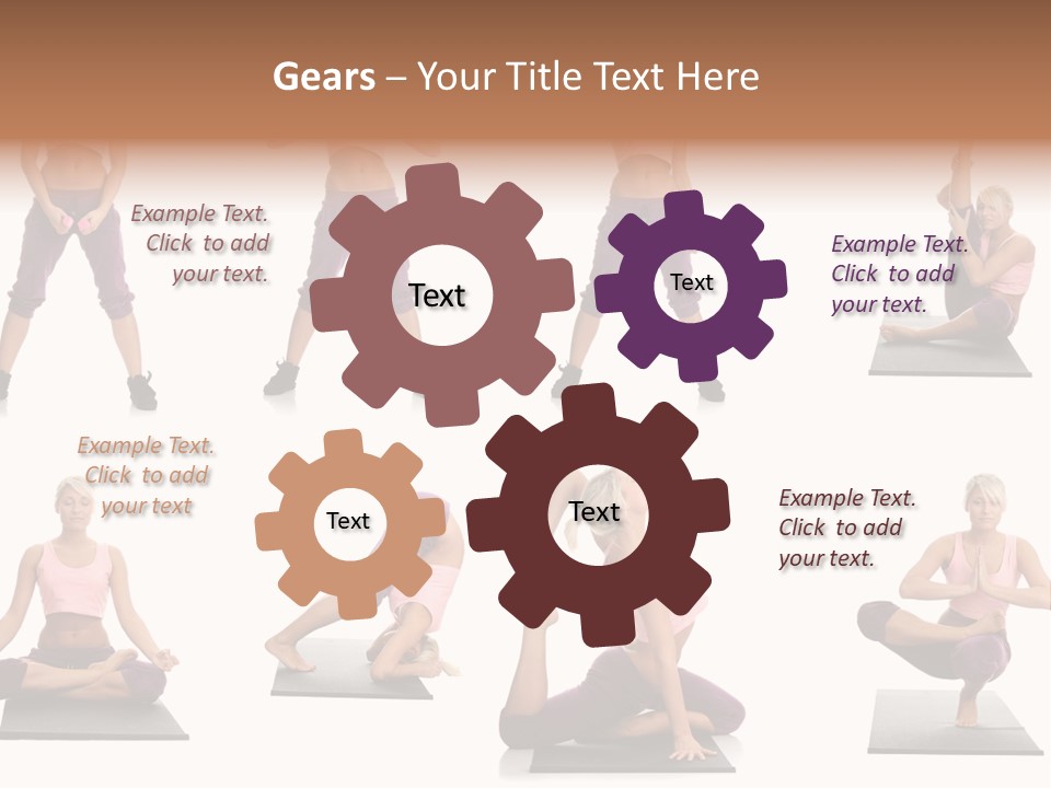 Pretty Female Strong PowerPoint Template