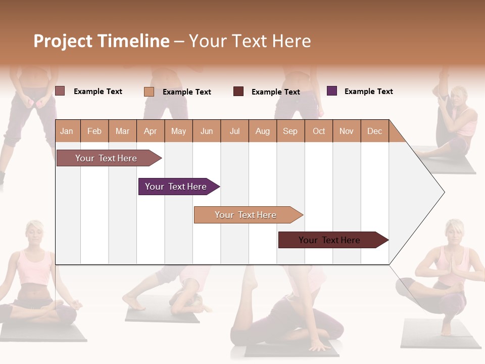 Pretty Female Strong PowerPoint Template