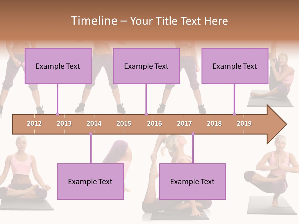 Pretty Female Strong PowerPoint Template