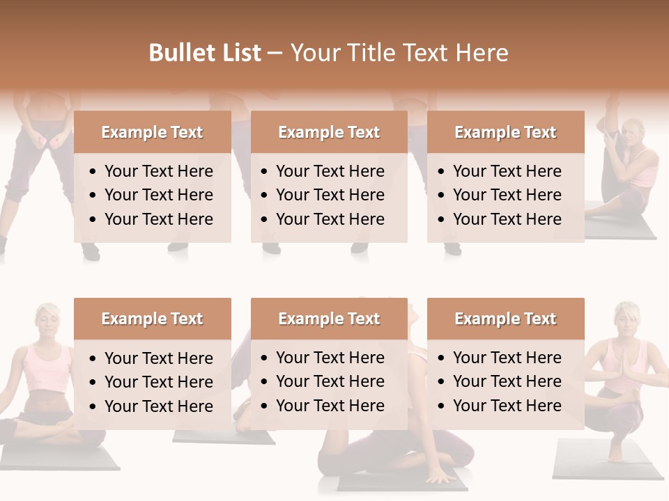 Pretty Female Strong PowerPoint Template
