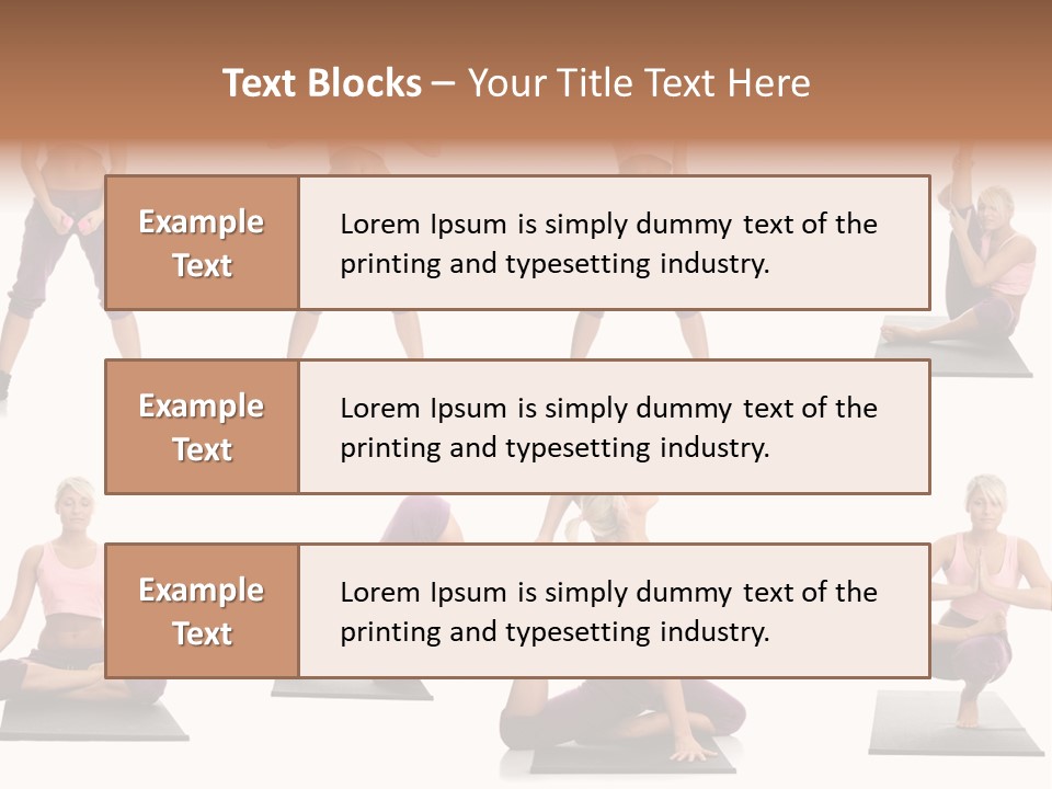 Pretty Female Strong PowerPoint Template