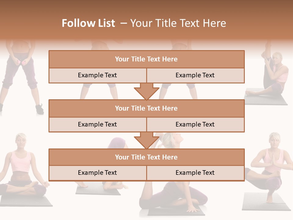 Pretty Female Strong PowerPoint Template