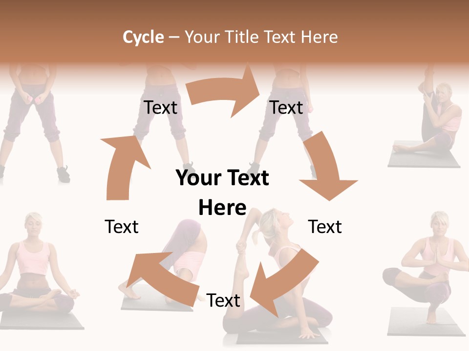 Pretty Female Strong PowerPoint Template