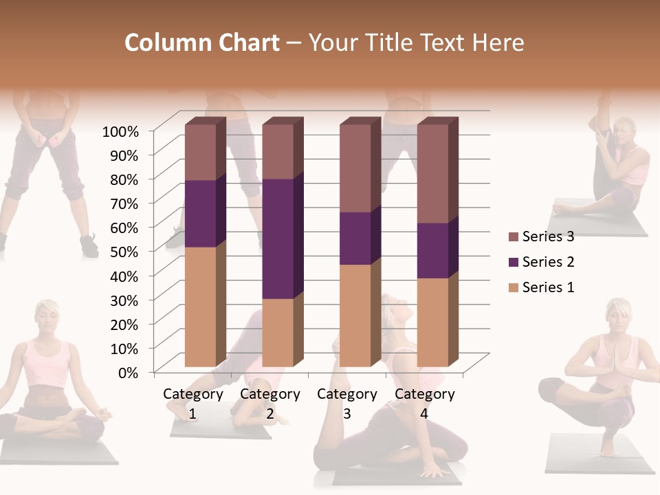 Pretty Female Strong PowerPoint Template