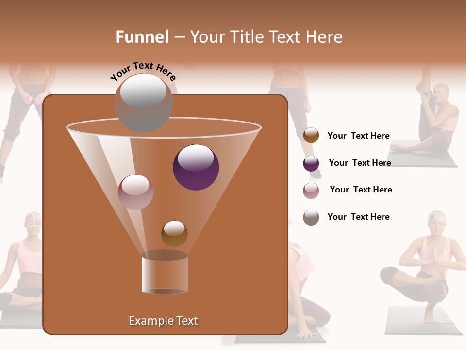 Pretty Female Strong PowerPoint Template