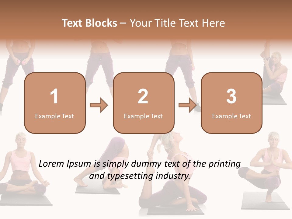 Pretty Female Strong PowerPoint Template