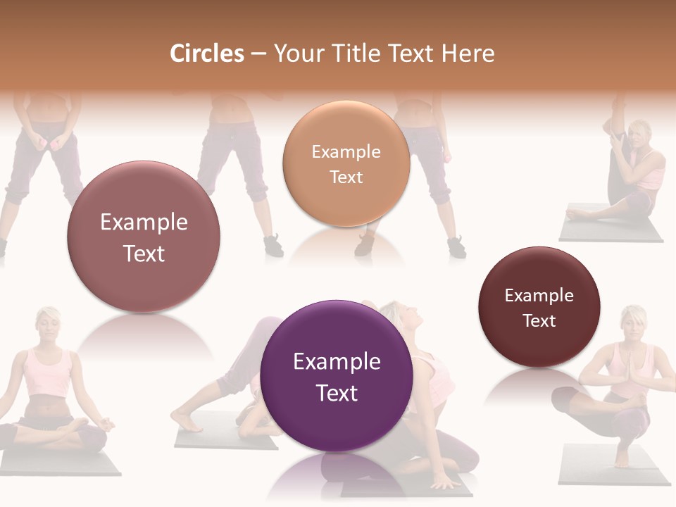 Pretty Female Strong PowerPoint Template