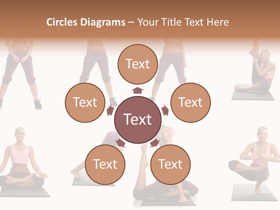 Pretty Female Strong PowerPoint Template